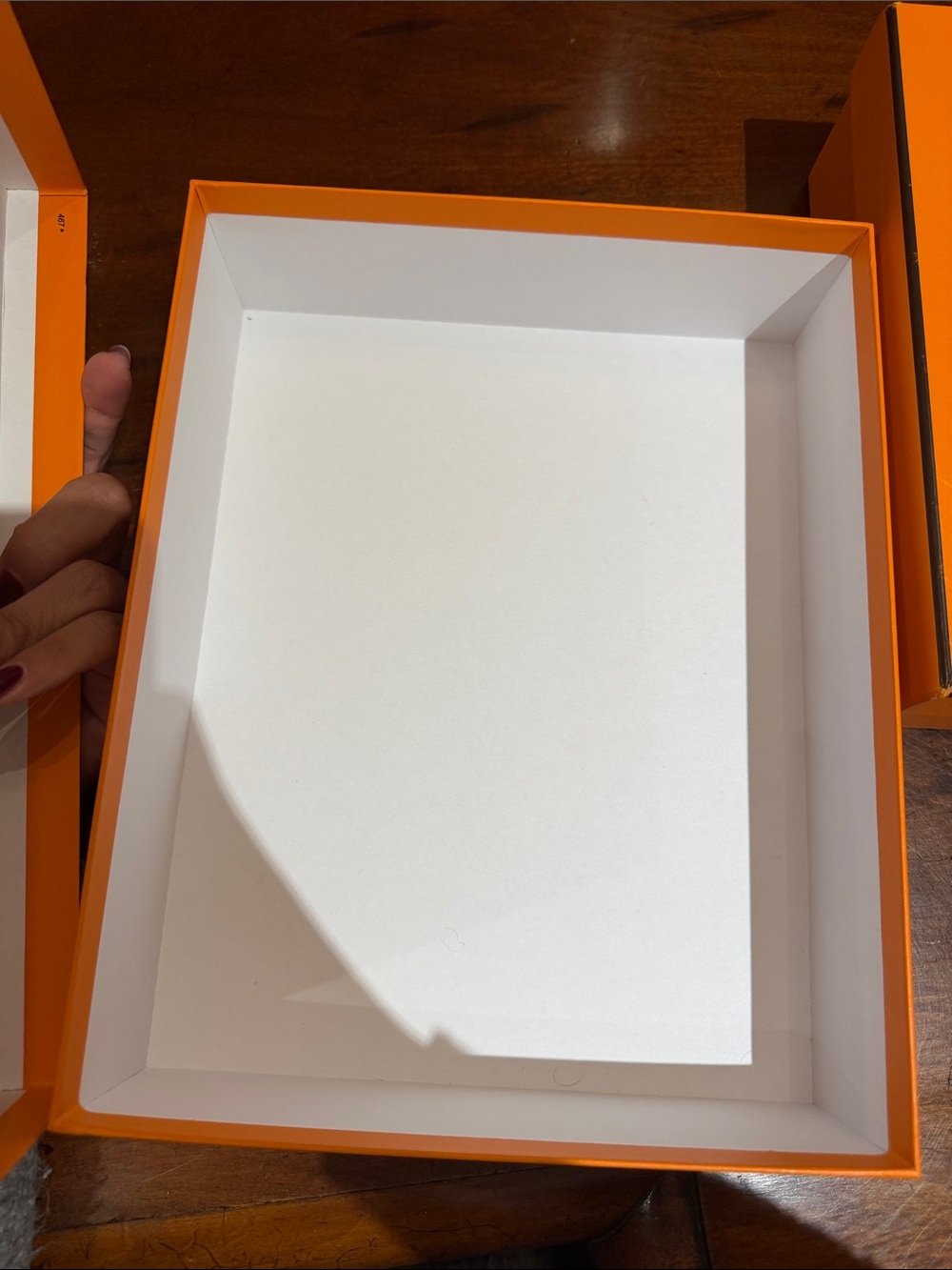 Two authentic HERMES boxes. - Picture 5 of 6